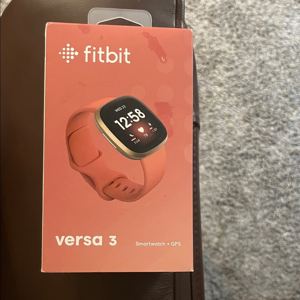 Fitbit Versa 3 Smartwatch - Pink